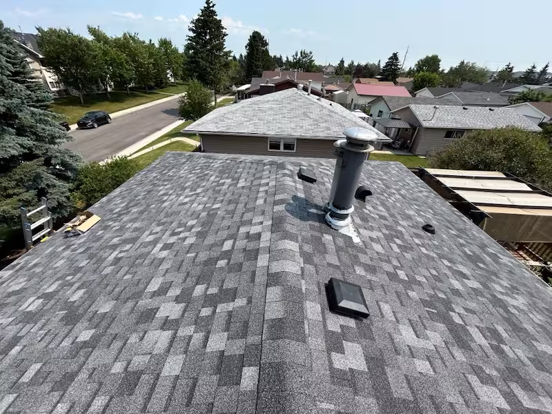 Quality asphalt roof installation completed by Peakline Roofing & Exteriors