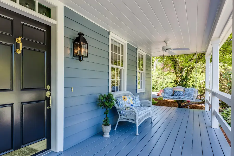 Professional siding installation in progress - Calgary siding contractors